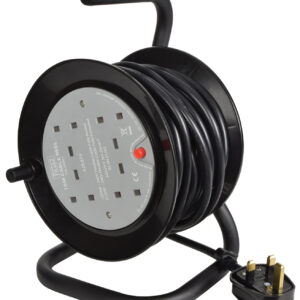4 WAY 13A MINI CABLE REEL 10M 429.875UK