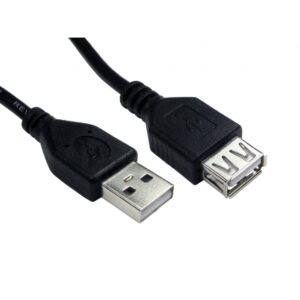 0.5MTR USB 2.0 A FEMALE – A MALE B/Q 500 99CDL2-020