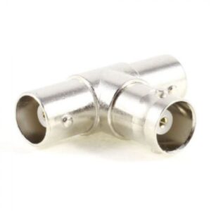 BNC Female To 2 Female Splitter T Adaptor