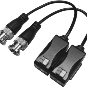 Video Balun with Push Terminals 4K 8MP HD 2-Wire – One Pair