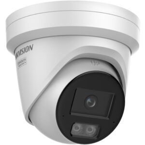 HIKVISION 4MP SMART HYBRID LIGHT WITH COLORVU 2.8MM FIXED TURRET NETWORK CAMERA – WHITE DS-2CD2347G3-LI(2U)Y