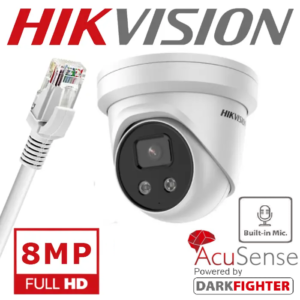 HIKVISION 8MP POE ACUSENSE DARKFIGHTER DS-2CD2386G2H-IU (2.8MM)