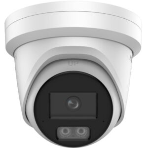 HIKVISION 8MP SMART HYBRID LIGHT WITH COLORVU 2.8MM FIXED TURRET NETWORK CAMERA – BUILT-IN MIC – DS-2CD2387G3-LI(2U)Y WHITE