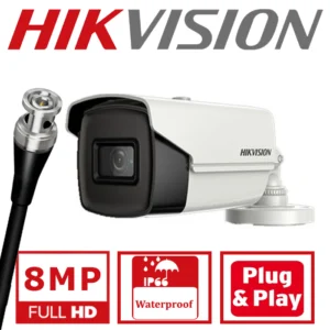 HIKVISION 8MP BULLET CAMERA DS-2CE16U1T-IT3F (3.6mm)