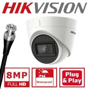 HIKVISION TVI 8MP 60M IR CAMERA DS-2CE78U1T-IT3F(2.8mm)