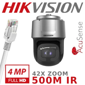 HIKVISION 4MP IP 42X DARKFIGHTER + SMART TRACKING + WIPER DS-2DF8C442IXS-AELW-T5