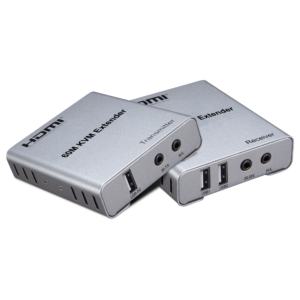 Hizone Pro HDMI Extender 1080P 60M Range VER Ethernet Kit + KVM