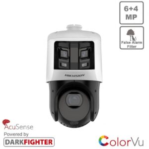 Hikvision TandemVu 6+4MP 25X Colorful & IR Panoramic & PTZ Network Camera DS-2SE4C425MWG-E/26(F0)