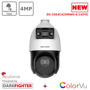 HIKVISION TANDEMVU 4-INCH 4MP 25X COLORFUL & IR NETWORK SPEED DOME PTZ DS-2SE4C425MWG-E(14F0)