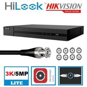 HILOOK DVR 8CH 3K/5MP LITE DVR-208Q-M1