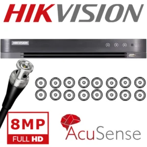 Hikvision 16CH 8MP 1U AcuSense AOC DVR IDS-7216HUHI-M2/XT