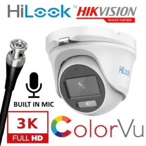 HILOOK 3K COLORVU CAMERA WITH MIC AOC THC-T159-MS