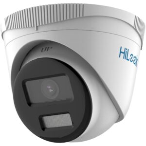 HILOOK 2MP COLORVU SMART HYBRID LIGHT WITH MIC FIXED TURRET NETWORK CAMERA IPC-T229HA-LU (2.8MM)- WHITE