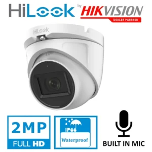 HILOOK 2MP CAMERA + MIC AOC TURRET THC-T120-MS