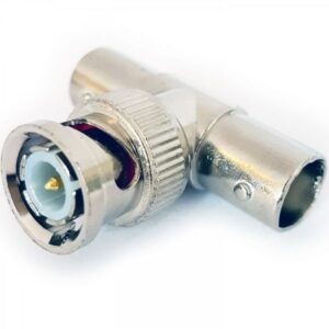 BNC MaleTo 2 Female Splitter T Adaptor TBNCM2F