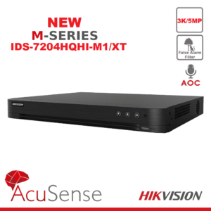 Hikvision 4CH 3K/5MP AOC ACUSENSE DVR IDS-7204HQHI-M1/XT