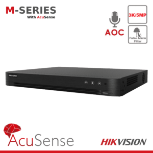 HIKVISION 16CH TURBO HD 1U ACUSENSE DVR 3K/5MP LITE IDS-7216HQHI-M1/XT